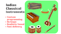 program any indian instrument for your song