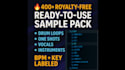 send you drum kit, sample pack, loops, vocals, and melodies