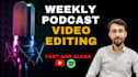 edit your video podcast and create social media clips