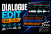 do professional dialogue editing for your film