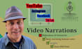 record a north american male voice over for your youtube or other online video