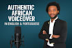deliver african voiceover with emotion and depth