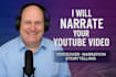 narrate your youtube video with a clear, engaging voiceover