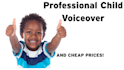 do a child voiceover