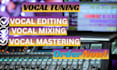 do vocal tuning and pitch correction using melodyne studio quality