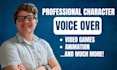 voice act characters for games and animation