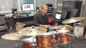 give online lesson on drumset