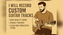 create a guitar track for your song