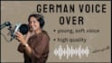 record a female german voiceover