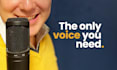 record a professional american male voice over today