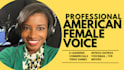 record a professional american female voiceover