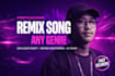 remix your song in edm style afrohouse, dnb, or any genre