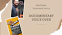 record arabic documentary male voice over