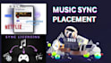 submit music to music sync license supervising agents for film and TV licensing