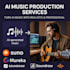upgrade and polish your ai generated song to commercial standard