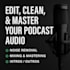 edit, clean and master your podcast audio professionally
