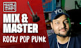 mix and master your rock, pop punk song