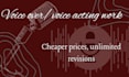do beginner voice overs and voice acting