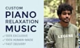 compose original calming piano relaxation music