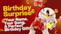 make a custom birthday song video with your name