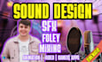 create cinematic sound design, foley and mix audio