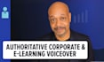 do authoritative corporate and elearning voiceover