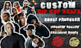 make exclusive custom hip hop beats with full rights