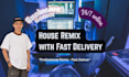 create professional house remix on your song