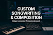 be your ghost songwriter and write your lyrics and melody