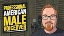 record a professional american male voice over