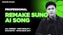 remake your ai song in high quality production