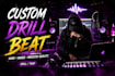 make a custom drill beat for your song uk ny style