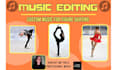 cut, mix and edit custom music for figure skating routines