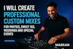 mixes profesionales personalizados para tus eventos