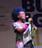 provide background vocals for a track