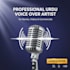 record a professional urdu hindi and punjabi voice over