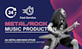 make high quality metal or rock instrumental in 24 hours