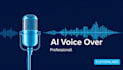 provide professional ai voice over using elevenlabs