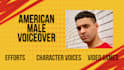 record a professional american video game character voice