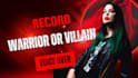record a female warrior or villain character