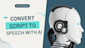 create natural sounding voiceovers from your text using ai