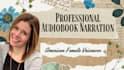 narrate and edit your audiobook in an american female voice