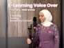 record genuine and friendly arabic elearning voice over