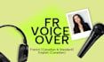 record french canadian voice over