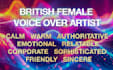 record an emotional sophisticated british female voice over