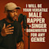 be your professional male rapper and songwriter for hip hop, trap, rnb music