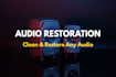remove noise and make your audio sound professional