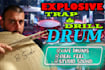 record explosive trap and drill drum tracks for your song