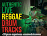 record authentic live reggae drum tracks for your song
