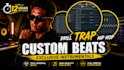 make a custom trap, rap or hip hop beat in 12 hours